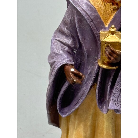 Avon 1996 Three Kings Nativity Figurine Set Vintage Hand-Painted Resin Used READ - Picture 3 of 11